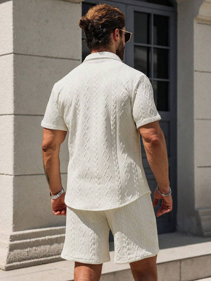 Manfinity CasualCool 2-piece summer set for men