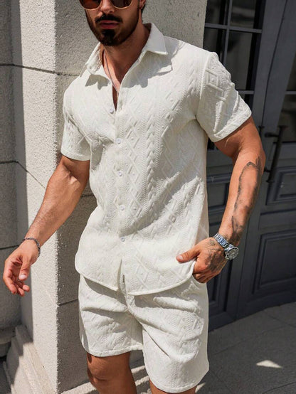 Manfinity CasualCool 2-piece summer set for men
