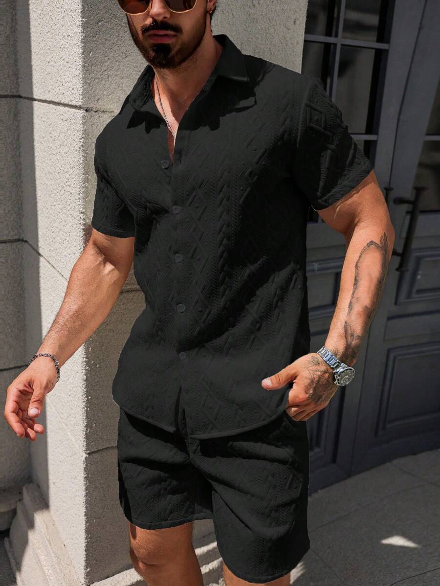 Manfinity CasualCool 2-piece summer set for men