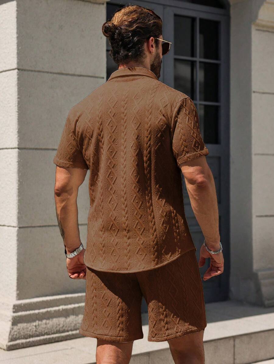 Manfinity CasualCool 2-piece summer set for men