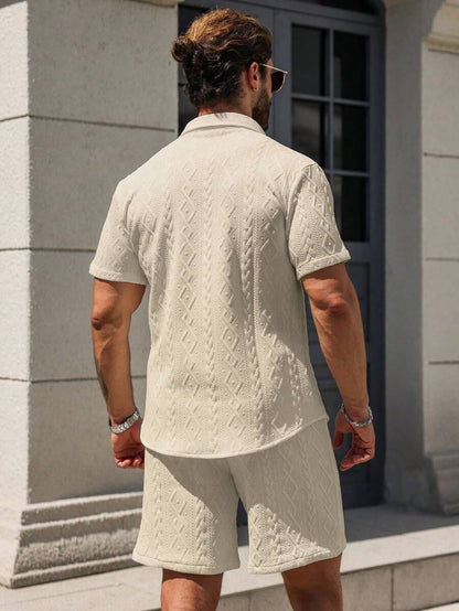 Manfinity CasualCool 2-piece summer set for men