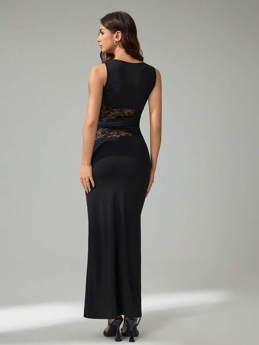Elegant long dress - women