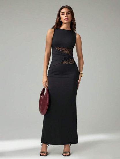 Elegant long dress - women