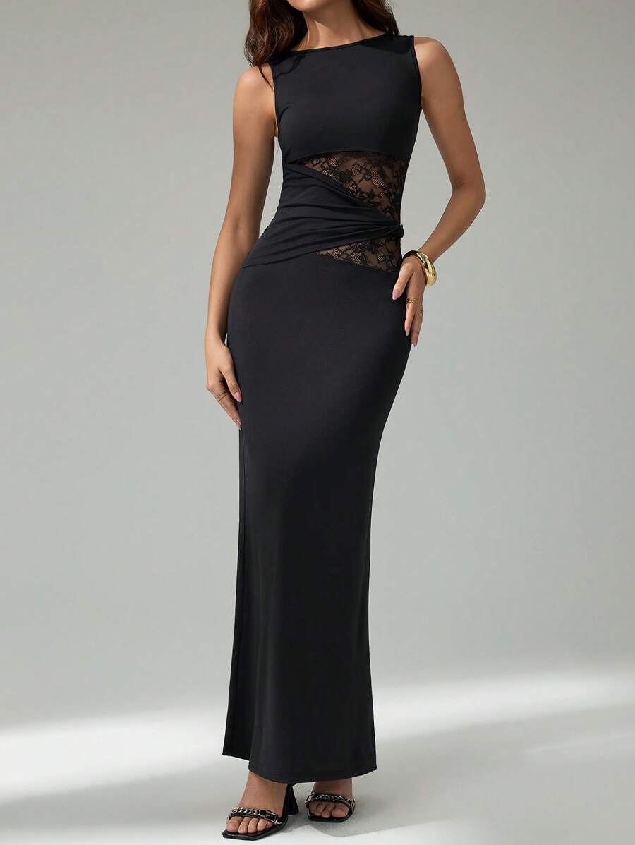 Elegant long dress - women