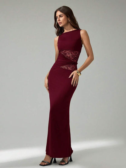 Elegant long dress - women