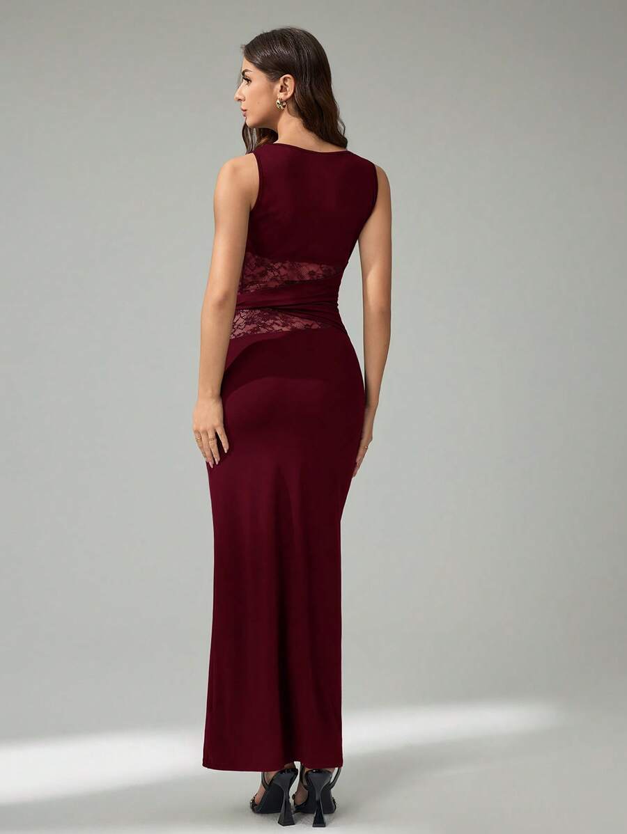 Elegant long dress - women