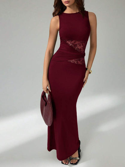 Elegant long dress - women