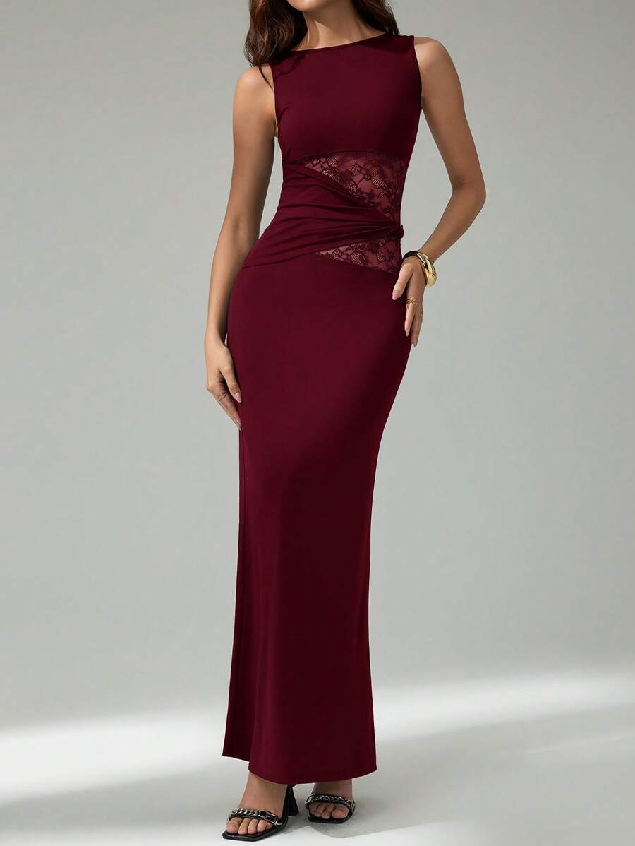 Elegant long dress - women