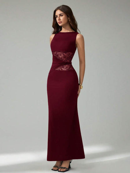 Elegant long dress - women