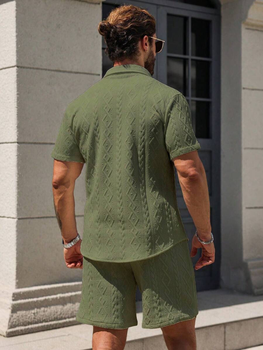 Manfinity CasualCool 2-piece summer set for men