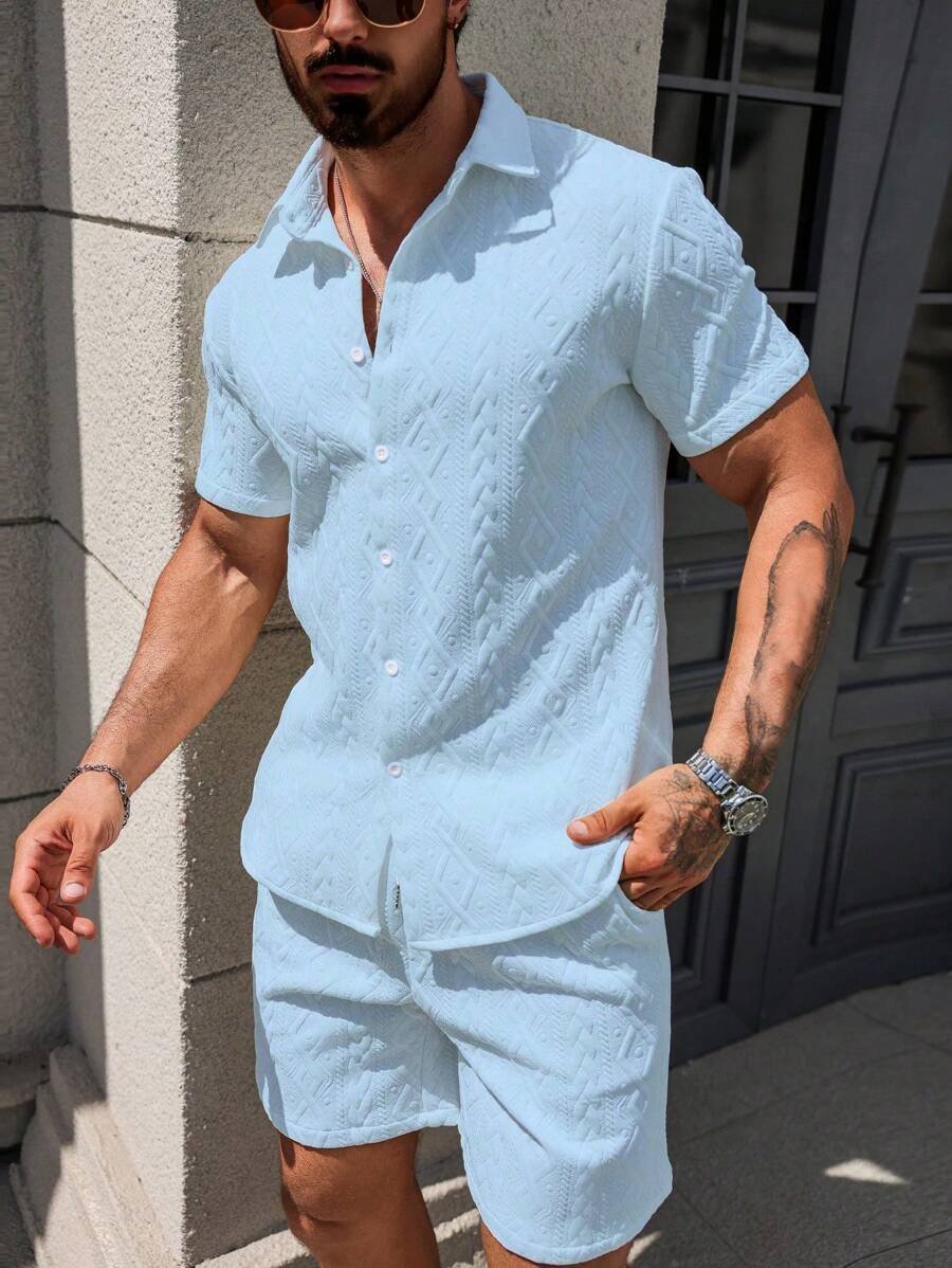 Manfinity CasualCool 2-piece summer set for men