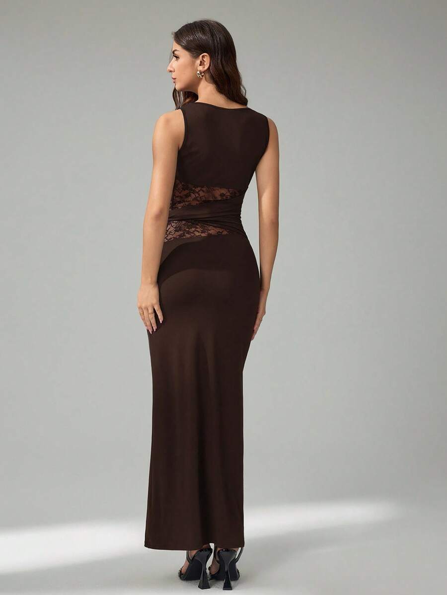 Elegant long dress - women