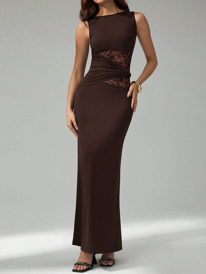 Elegant long dress - women