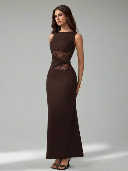 Elegant long dress - women
