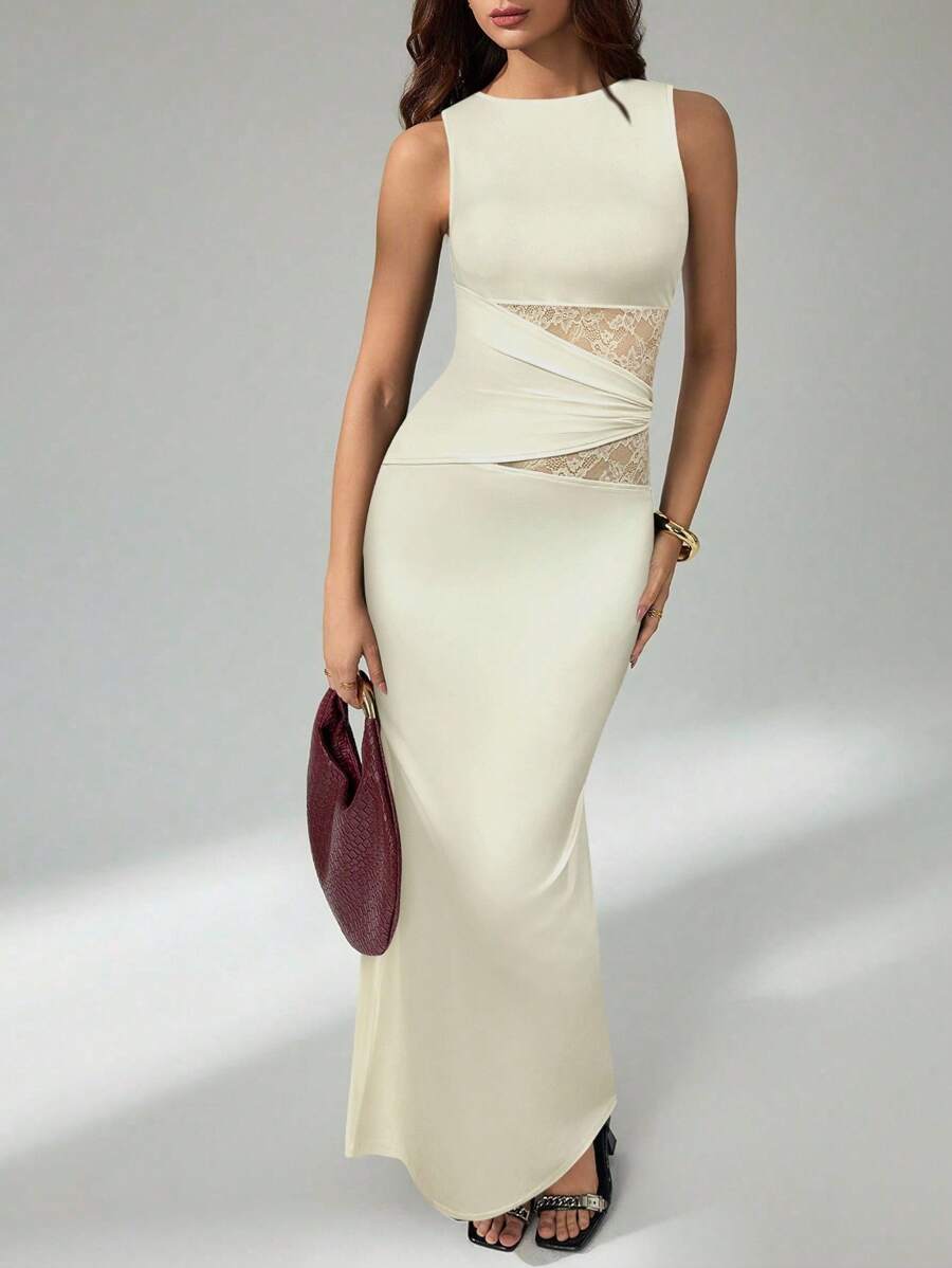 Elegant long dress - women