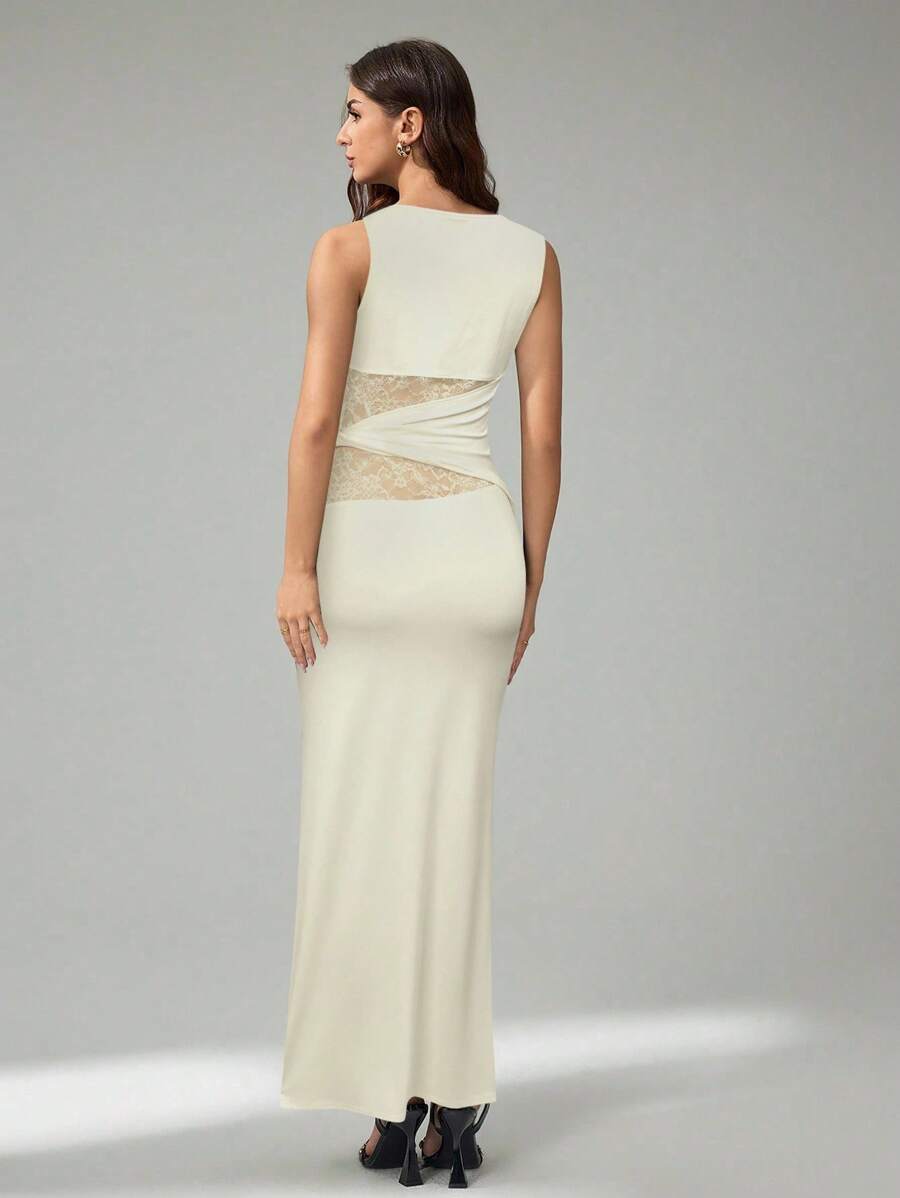 Elegant long dress - women