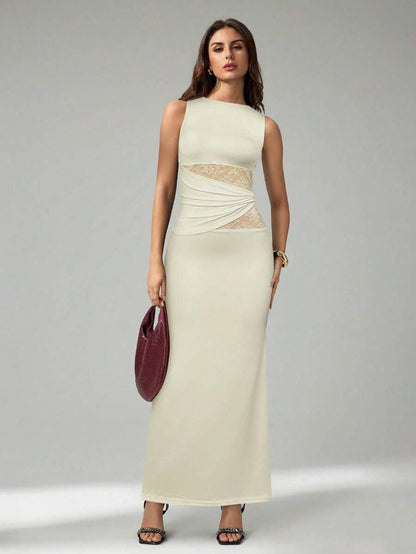 Elegant long dress - women