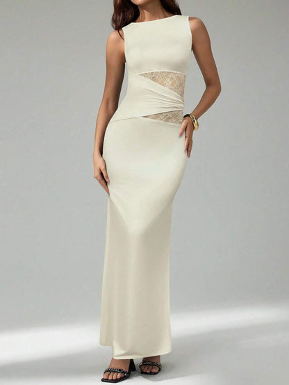 Elegant long dress - women