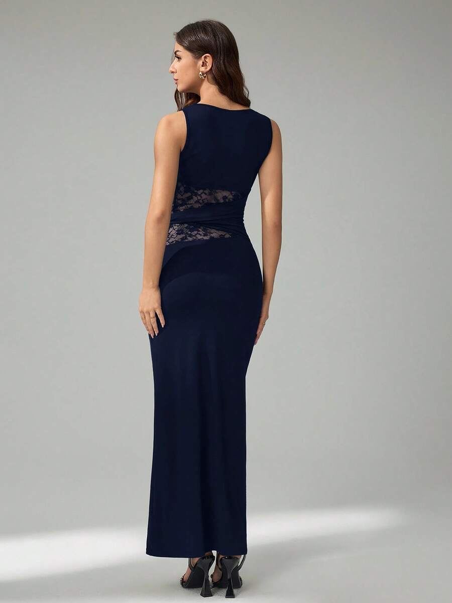 Elegant long dress - women
