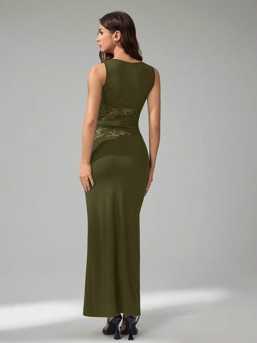 Elegant long dress - women
