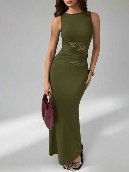 Elegant long dress - women