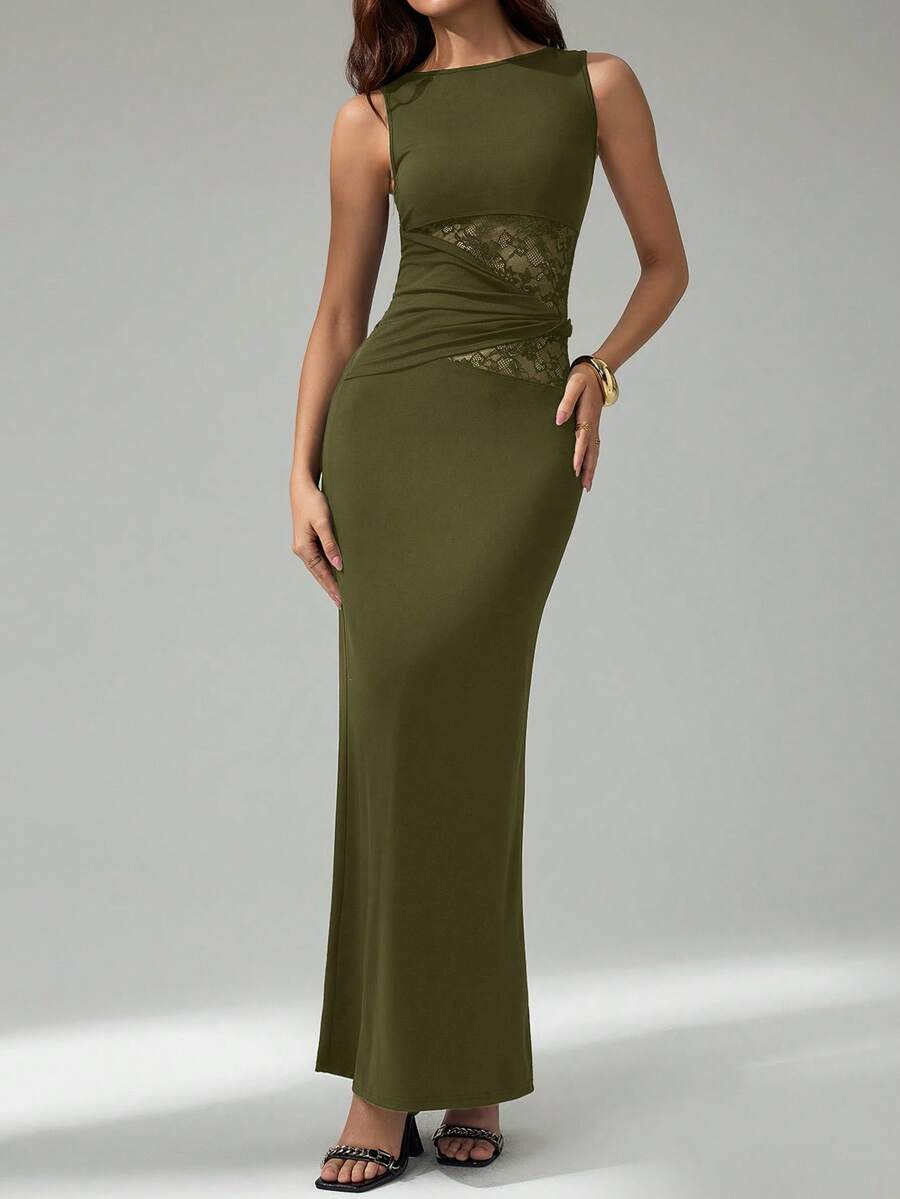 Elegant long dress - women