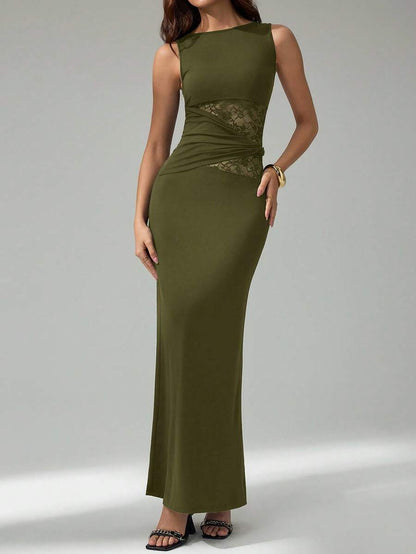Elegant long dress - women