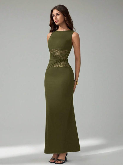 Elegant long dress - women