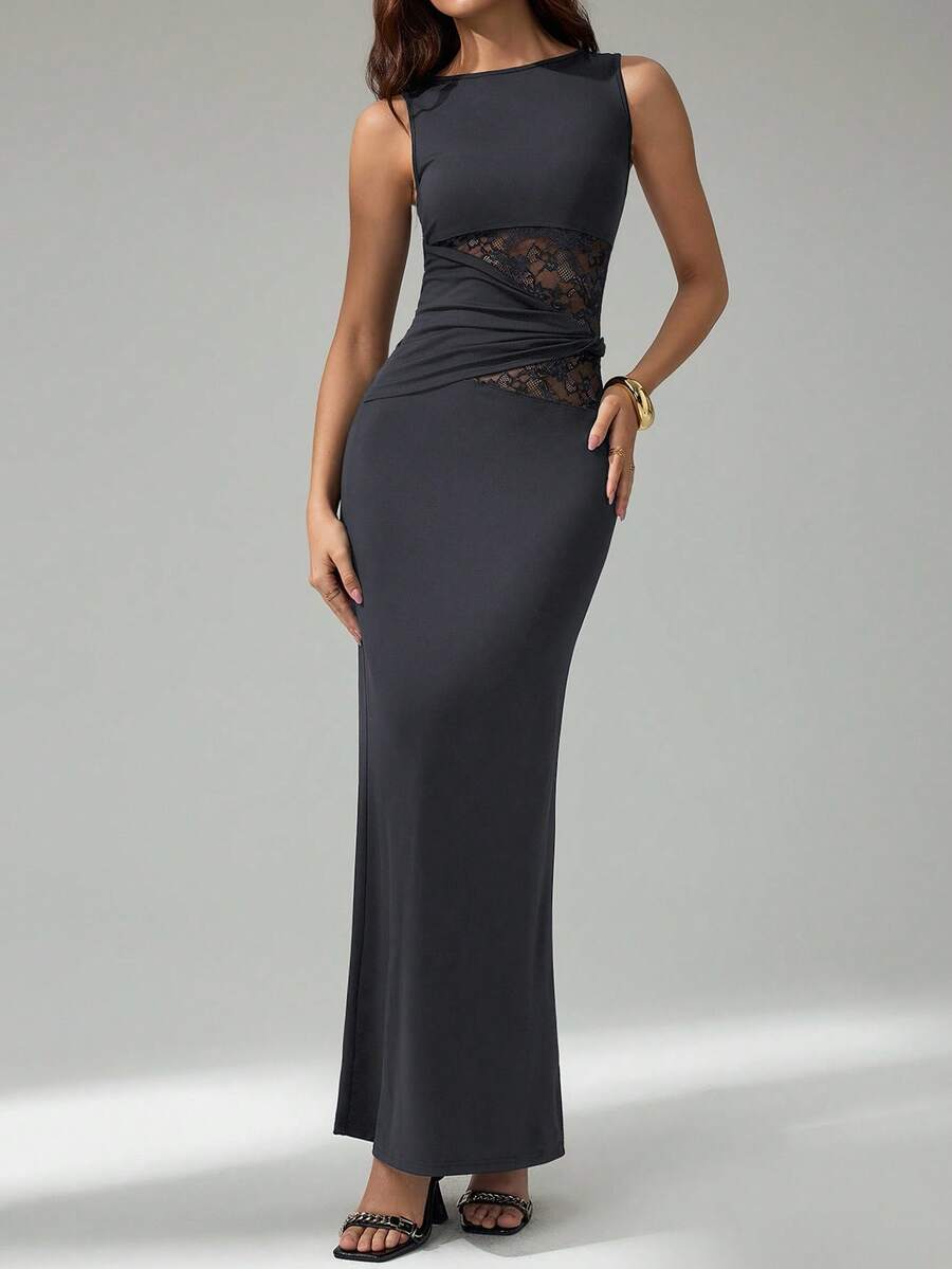 Elegant long dress - women