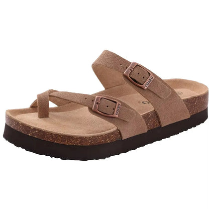 Crestar Women's Cork Footbed Slide Sandal
