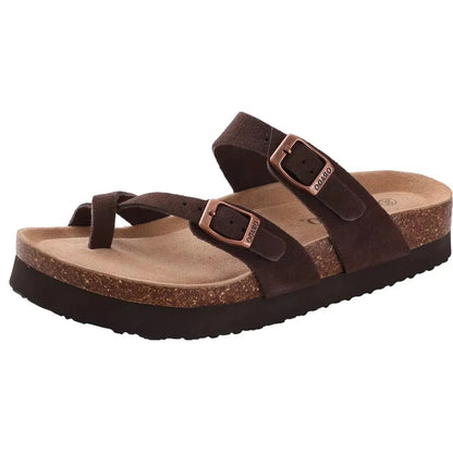 Crestar Women's Cork Footbed Slide Sandal