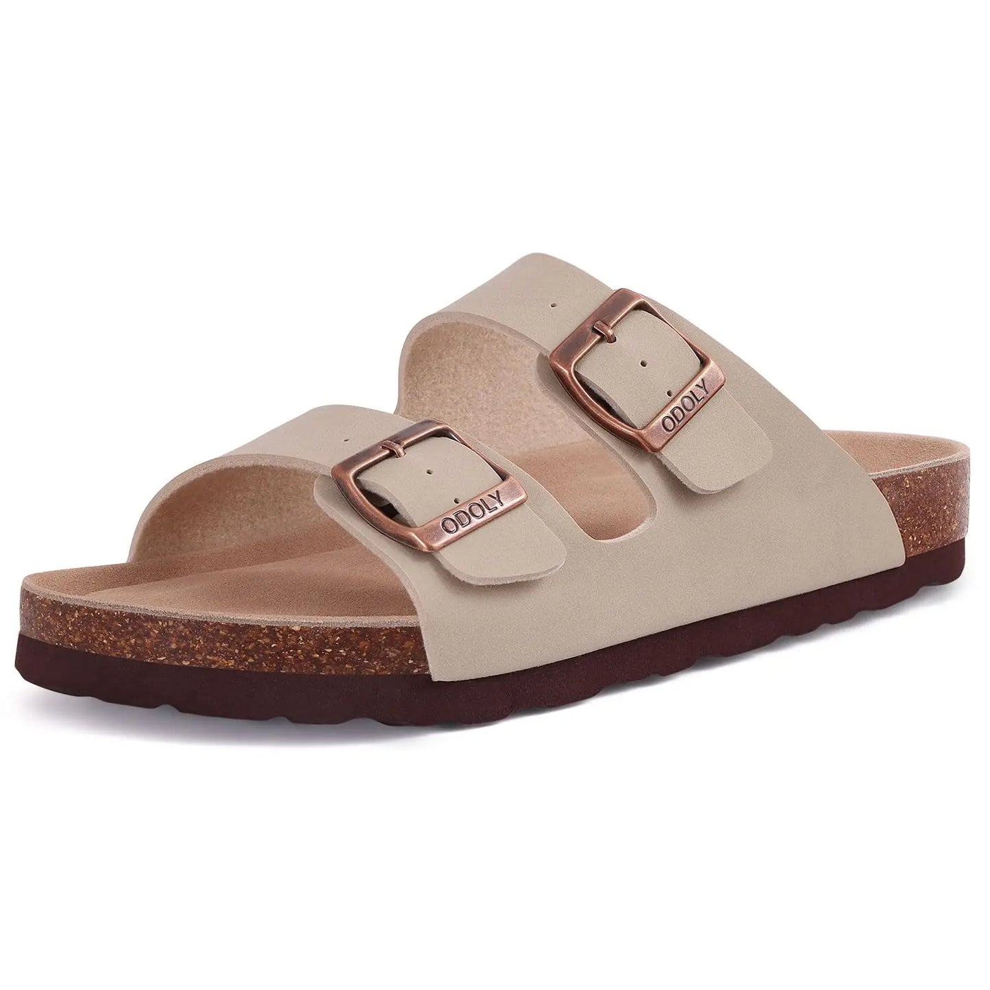 Crestar Women's Cork Footbed Slide Sandal