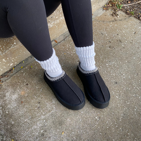 Fluxify | Warm Slippers - Sustainable Faux Suède  with anti-slip sole