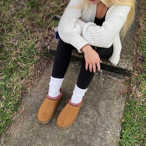 Fluxify | Warm Slippers - Sustainable Faux Suède  with anti-slip sole